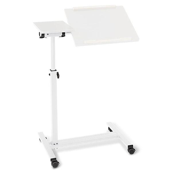 ELONEO Beistelltisch höhenverstellbar & breitenverstellbar mit Rollen & Fes günstig online kaufen