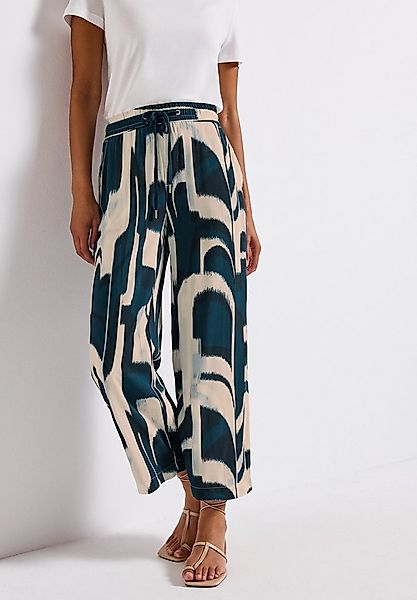 STREET ONE Stoffhose Style Emee Sommerhose mit elastischem Bund und Tunnelz günstig online kaufen