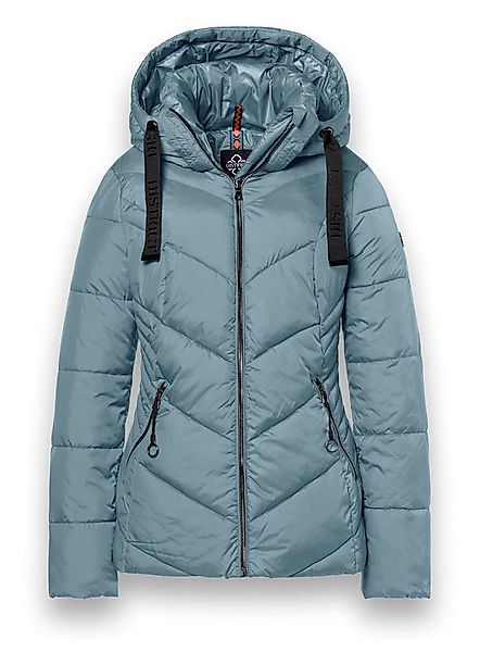 District Winterjacke Val Thorens (mit Kapuze, wasserabweisend) hellblau Dam günstig online kaufen