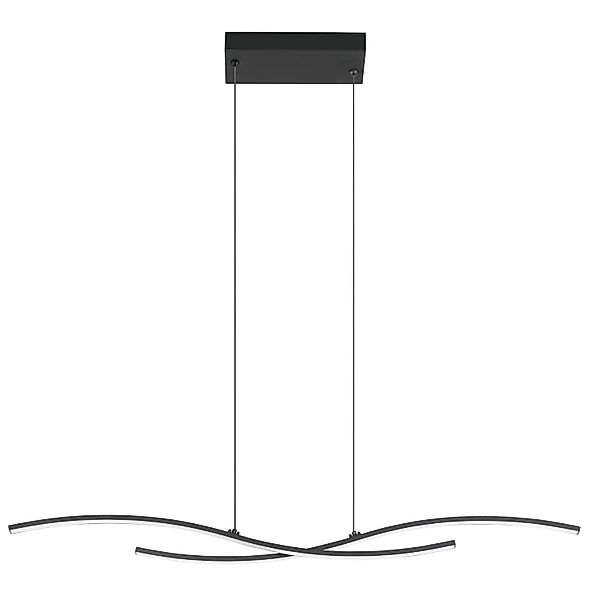 EGLO LED Pendelleuchte ALBORAYA Schwarz L 960mm 3000K 2800lm günstig online kaufen