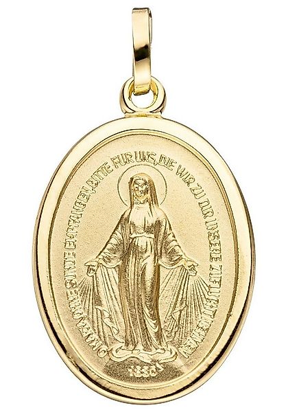 JOBO Kettenanhänger Anhänger Milagrosa oval, 333 Gold günstig online kaufen
