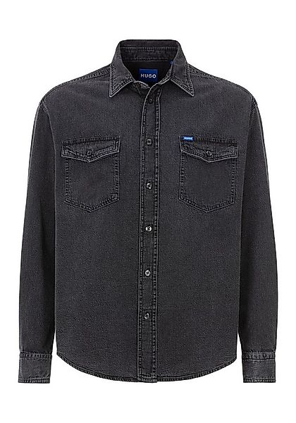 HUGO Blue Jeanshemd Ebino mit Brusttaschen günstig online kaufen