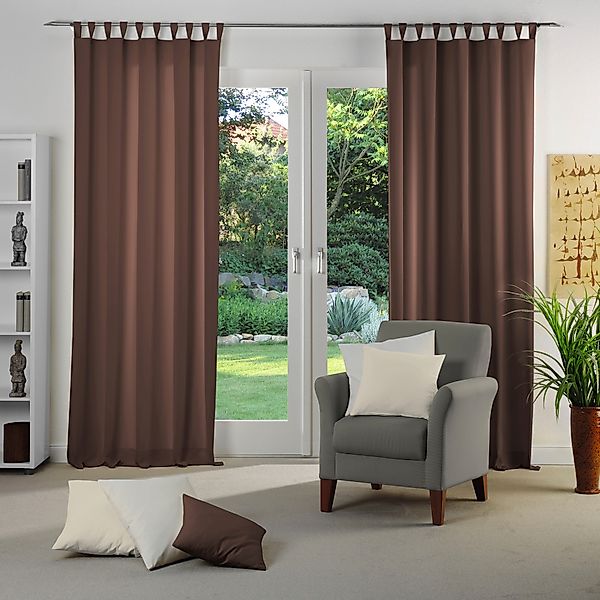 Wirth Vorhang Dim out, Schlaufen (1 günstig online kaufen