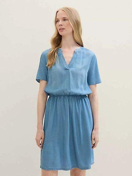 TOM TAILOR Sommerkleid Kleid mit TENCEL™ Lyocell günstig online kaufen