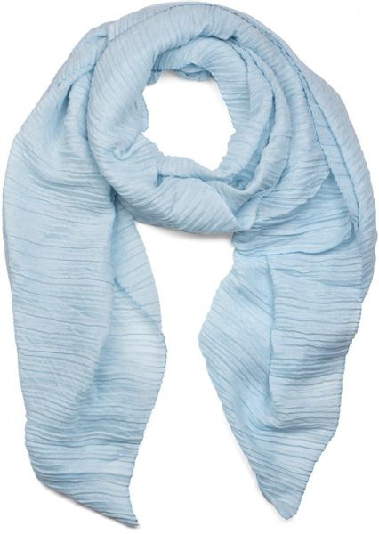 styleBREAKER Modeschal Gekreppter Unifarbener Schal, (1-St) günstig online kaufen