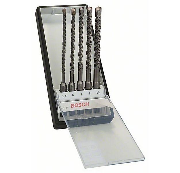 BOSCH Spiralbohrer Hammerbohrer-Set SDS plus-5 Robust Line, 5-teilig, 5.5 - günstig online kaufen