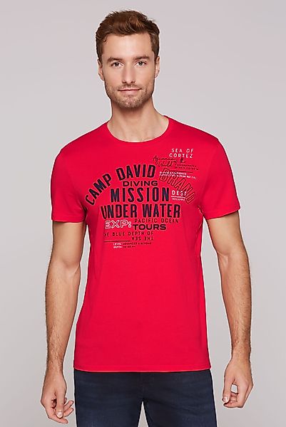 CAMP DAVID Rundhalsshirt, aus Baumwolle günstig online kaufen