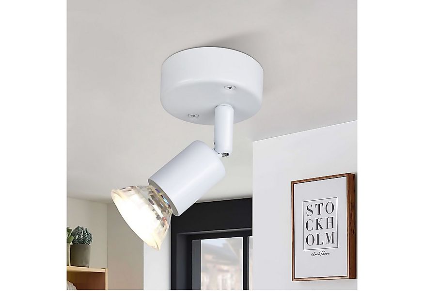 Nettlife LED Deckenstrahler LED Deckenstrahler Schwenkbar GU10 1/2/3/4 Flam günstig online kaufen