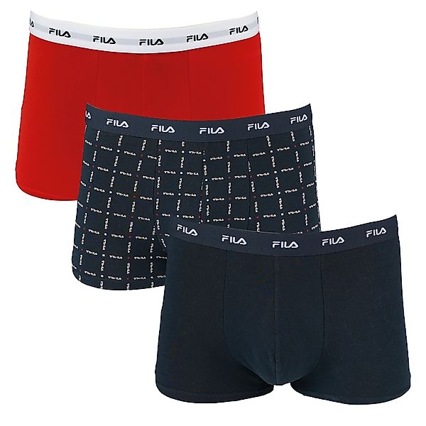 Fila Boxershorts "MAN BOXER SHORTS", (3er Pack), mit elastischem Logobund günstig online kaufen