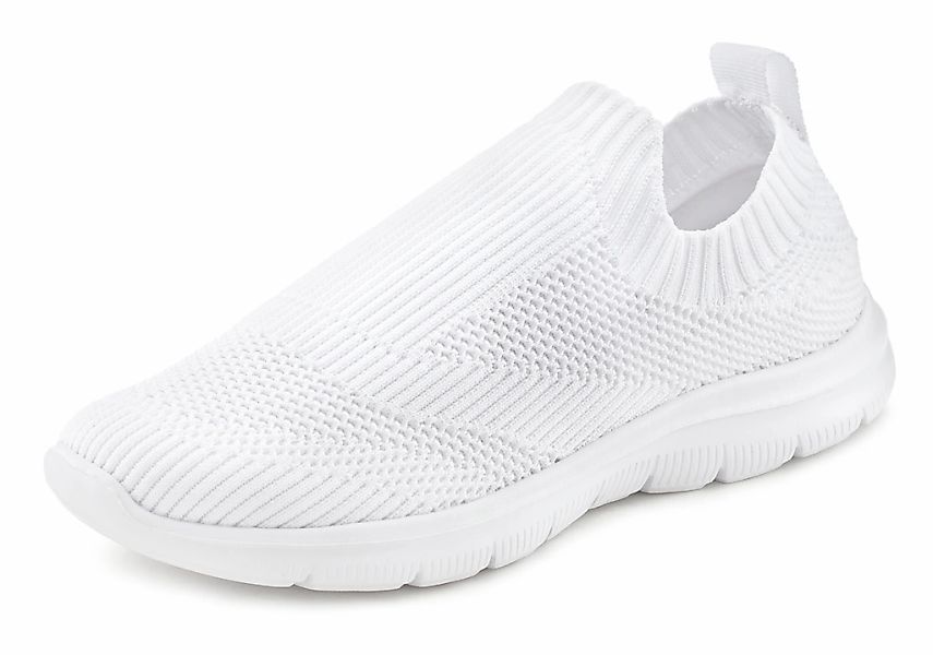 LASCANA Sneaker, Slipper, Halbschuh ultraleicht und zum Reinschlüpfen VEGAN günstig online kaufen