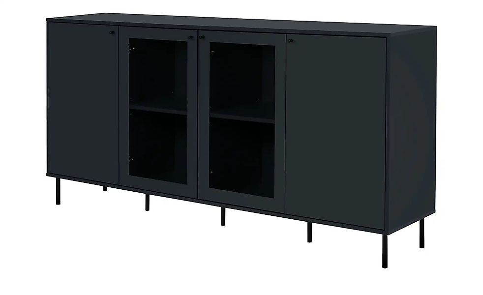 Sideboard  Caravino ¦ blau ¦ Maße (cm): B: 180 H: 90 T: 40.0 Kommoden & Sid günstig online kaufen