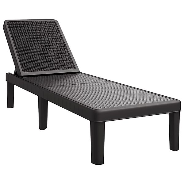 vidaXL Gartenliege 4-fach Verstellbare Sonnenliege 155,5x57x28 günstig online kaufen