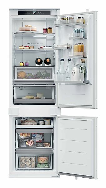 Haier Einbaukühlgefrierkombination "HBQW5518D" 177,2 cm hoch 54 cm breit Hu günstig online kaufen