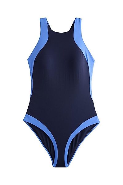 Next Badeanzug Bauchweg-Badeanzug mit Neckholder und Stehkragen (1-St) günstig online kaufen