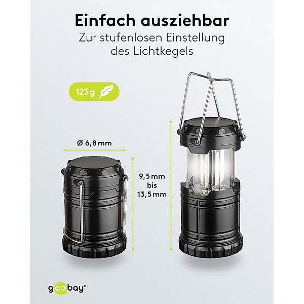 Goobay LED Laterne GOOBAY LED-Campingleuchte High günstig online kaufen