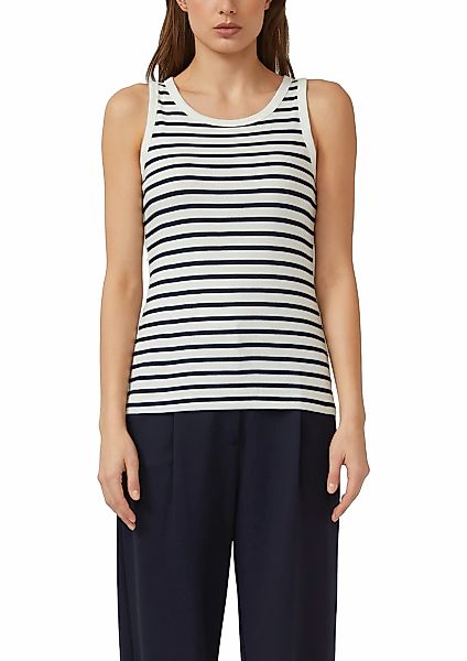 s.Oliver Tanktop mit Streifen Muster günstig online kaufen