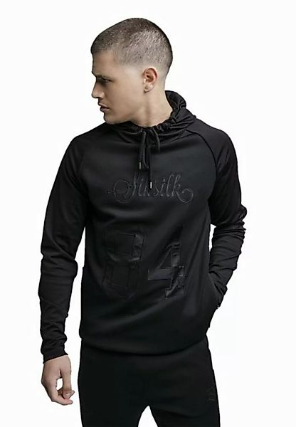 Siksilk Hoodie SikSilk Hoodie OVERHEAD RETRO SPORTS HOODIE SS19917 Black Sc günstig online kaufen