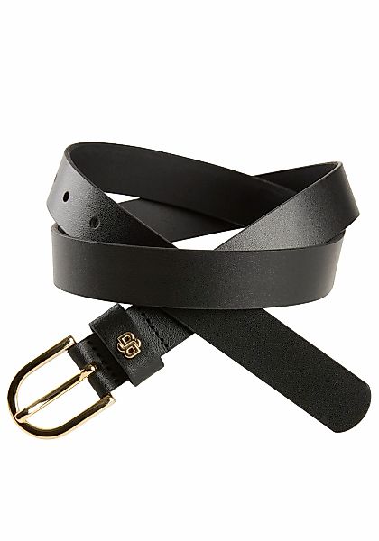 BOSS Ledergürtel "Scarlet Sz25", mit Stacked-Logo günstig online kaufen