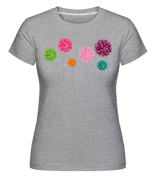 Colorful Flowers · Shirtinator Frauen T-Shirt günstig online kaufen
