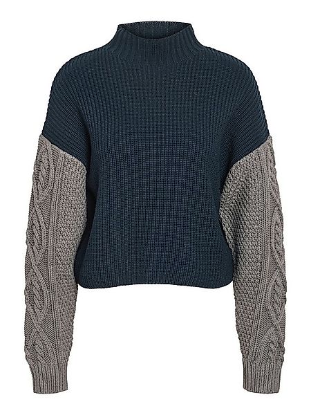 Noisy may Strickpullover Kombination aus Struktur- und Zopfmuster-Design (1 günstig online kaufen