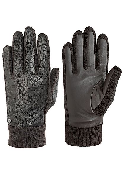 PEARLWOOD Strickhandschuhe NICK (1 Paar) weiches Fleecefutter, Elastischer günstig online kaufen