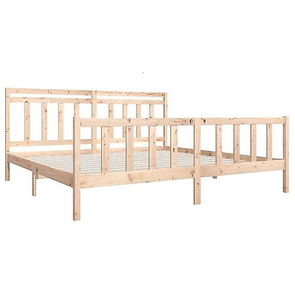 vidaXL Bettgestell Massivholzbett 200x200 cm Doppelbett Bett Bettrahmen Bet günstig online kaufen