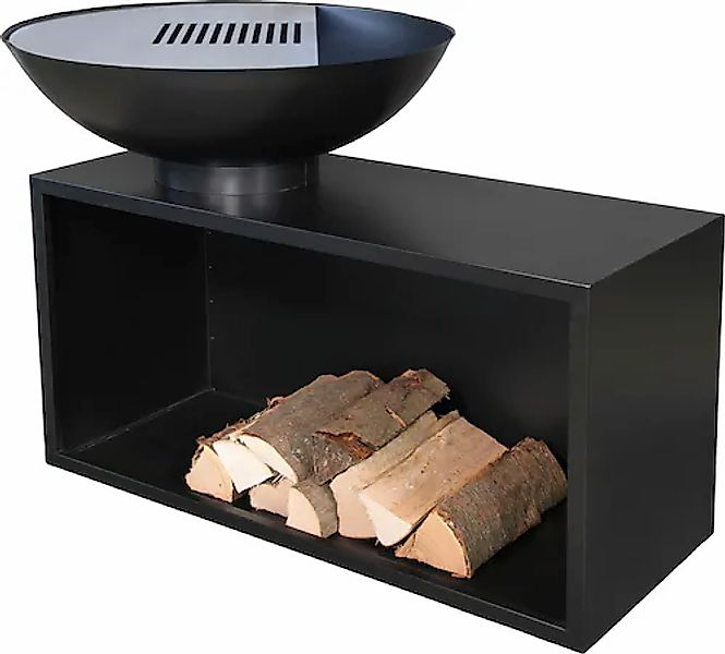 Buschbeck Holzkohlegrill "Planchagrill Giant", BxH: 115x86cm günstig online kaufen