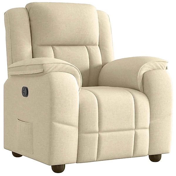 vidaXL Relaxsessel Creme Stoff 4015708 günstig online kaufen