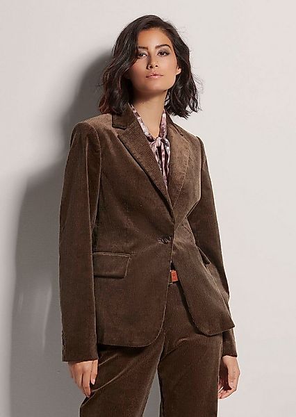 MADELEINE Kurzblazer Klassischer Cordblazer mit Reverskragen Blazer in klas günstig online kaufen