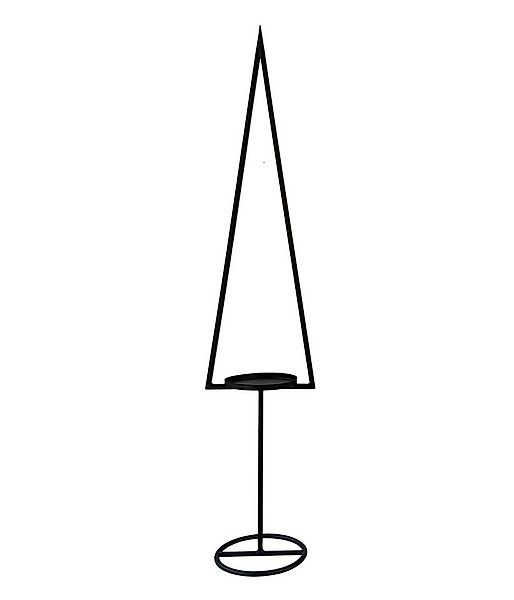 Dehner Dekoobjekt Kerzenhalter Weihnachten, Höhe 110 cm, Metall, Dekostände günstig online kaufen