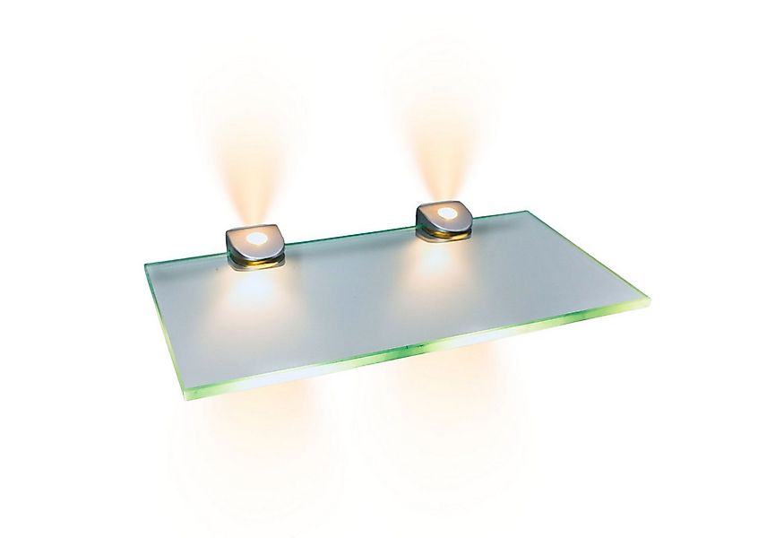 kalb LED Glaskantenbeleuchtung LED Glasregal Hängeregal Wandboard Wandregal günstig online kaufen