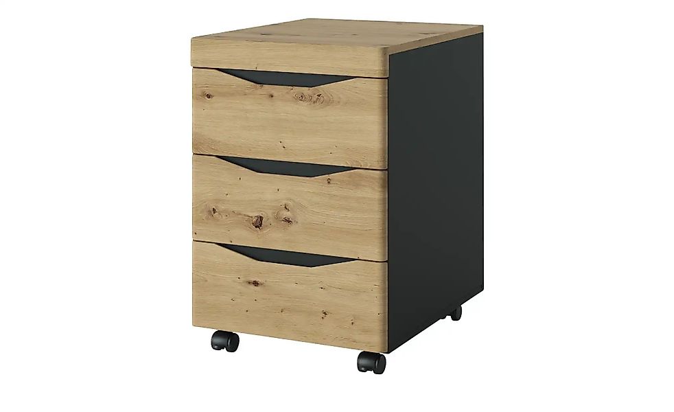 Rollcontainer  Turino Neo ¦ holzfarben ¦ Maße (cm): B: 45 H: 66 T: 55.0 Sch günstig online kaufen