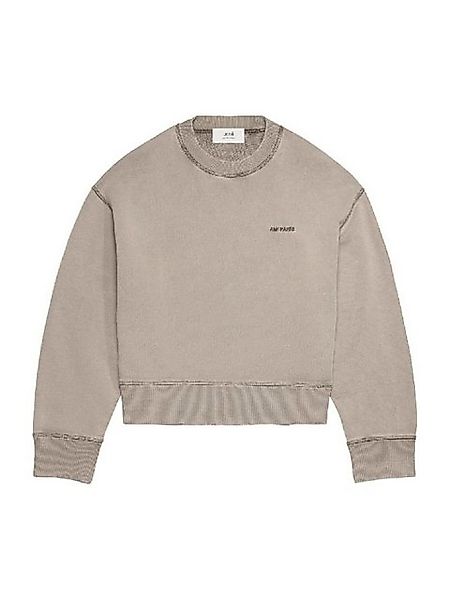 AMI PARIS - ALEXANDRE MATTIUSSI Sweatshirt Ami Pullover Damen grau günstig online kaufen