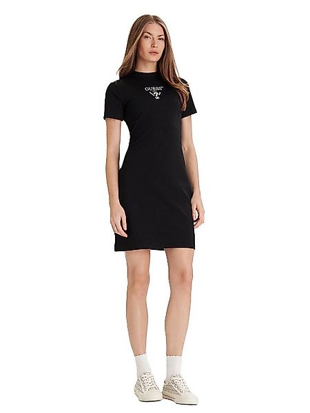 Guess Midikleid COLETTE JERSEY DRESS - Midikleid - Kurzarmkleid mit Logodru günstig online kaufen