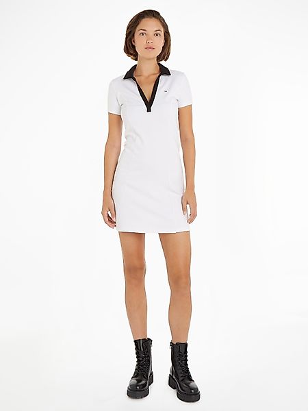 Tommy Jeans Blusenkleid TJW CONTRAST VPOLO günstig online kaufen