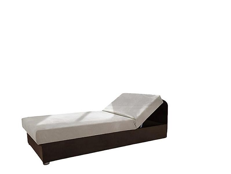 JVmoebel Bett Bett Betten 80*200 Schlafzimmer Leder Polster Textil Bettgest günstig online kaufen