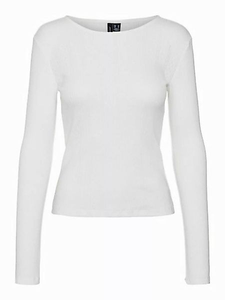 Vero Moda Langarmshirt VMLisa (1-tlg) Lochmuster günstig online kaufen