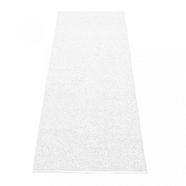 pappelina - Svea Teppichläufer 70x320cm - weiß metallic - weiß/LxB 160x70cm günstig online kaufen