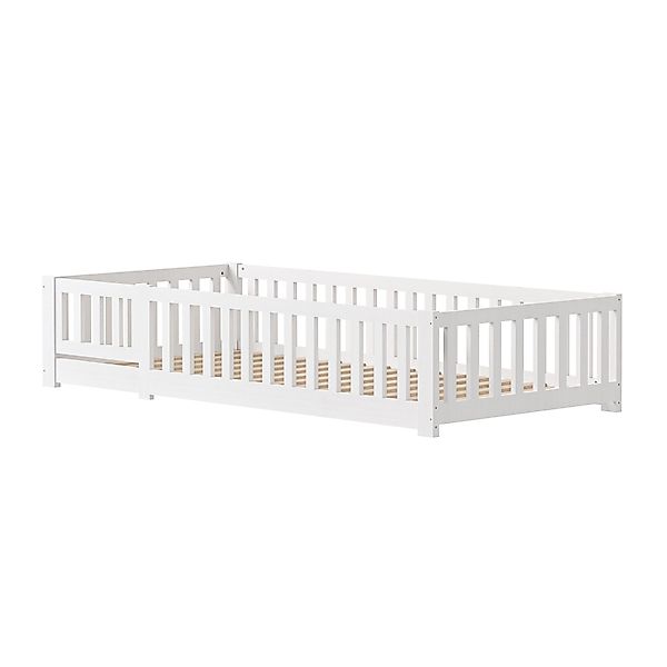Furnishings Home Kinderbett Massivholzbett Bodenbett Einzelbett günstig online kaufen
