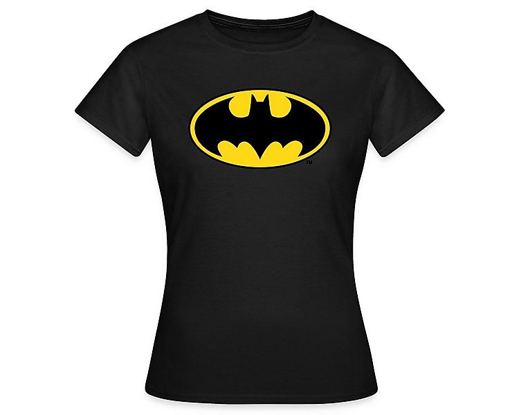 Spreadshirt T-Shirt DC Comics Batman Original Logo Frauen T-Shirt (1-tlg) günstig online kaufen