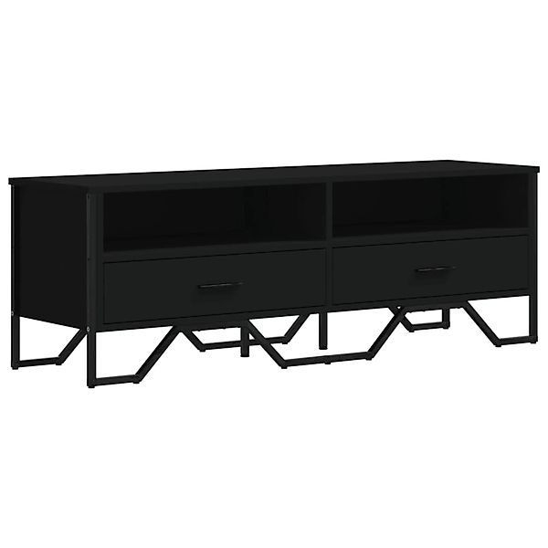 VidaXL TV-Schrank Schwarz 122x34x41 cm Holzwerkstoff  Modell 1 günstig online kaufen