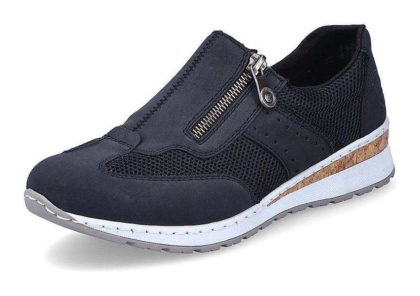 Rieker Slip-On Sneaker Slipper, Schlupfschuh, Freizeitschuh im Materialmix günstig online kaufen