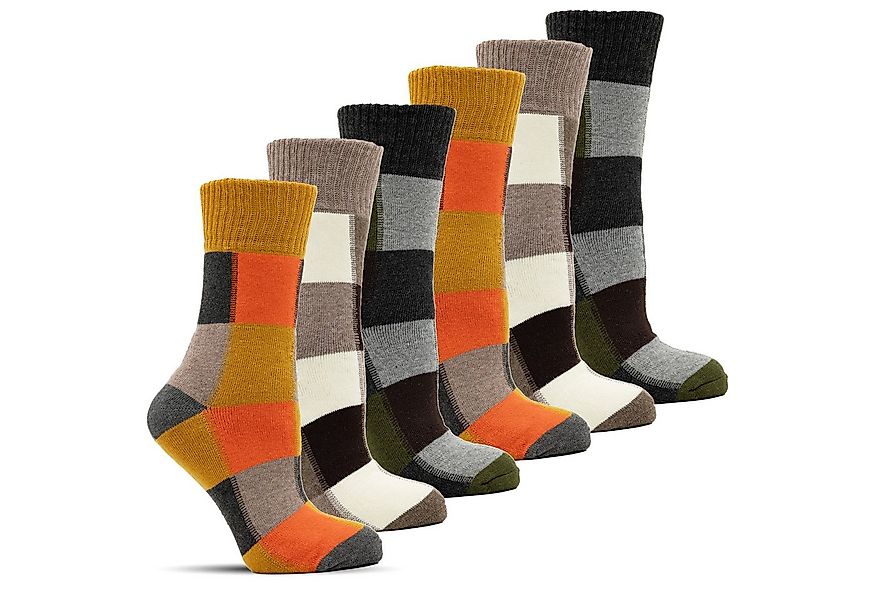 Frostfighter Thermosocken Herren Wintersocken (6-Paar) dicke gefütterte Str günstig online kaufen
