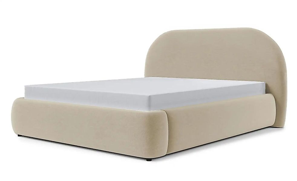 Polsterbett mit Bettkasten Ovo ¦ beige ¦ Maße (cm): B: 218 H: 116 Betten > günstig online kaufen