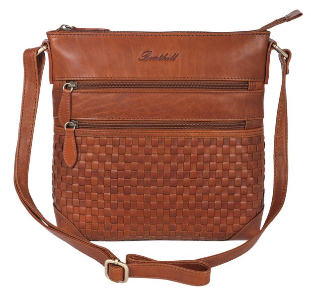 Benthill Umhängetasche Damen Echt Leder Schultertasche günstig online kaufen
