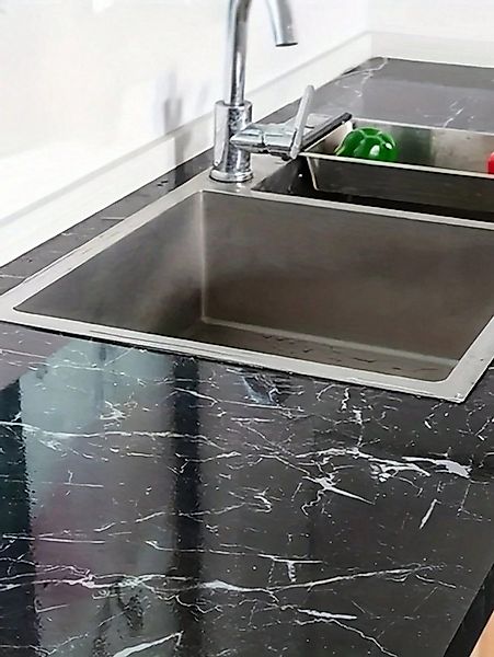 HomeBella Küchentapete Abwaschbare Tapete selbstklebend Feuchtigkeitsresist günstig online kaufen