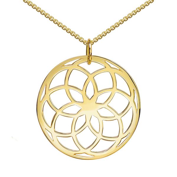 Materia Kettenanhänger Lebensblume / Blume des günstig online kaufen