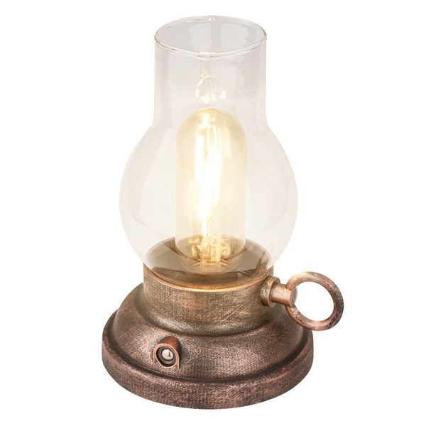 Briloner Leuchten LED Tischleuchte Vintage Tischlampe günstig online kaufen