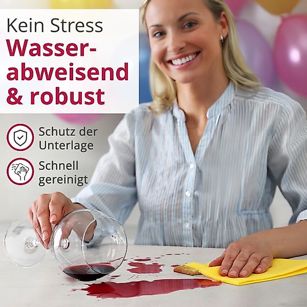 DecoHomeTextil Heimtextilmanufaktur Tischdecke Rolle Vliesstoff Tischläufer günstig online kaufen