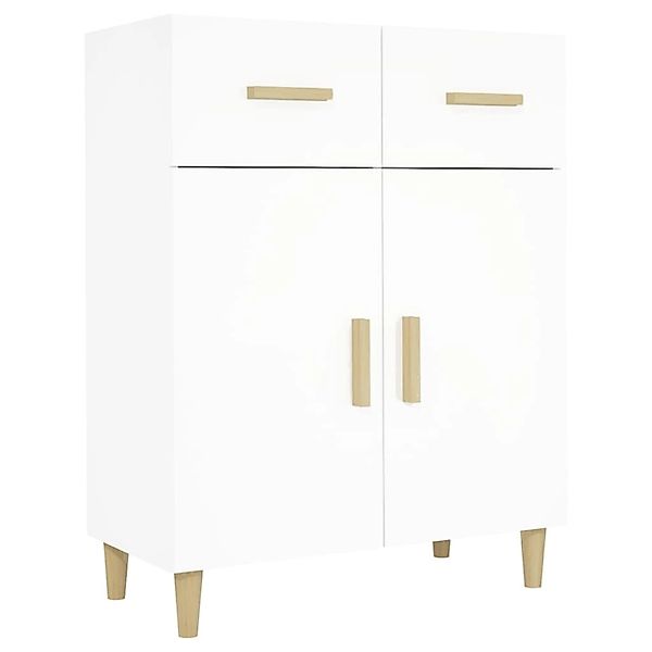 vidaXL Sideboard Weiß 69,5x34x89 cm Holzwerkstoff 812186 günstig online kaufen